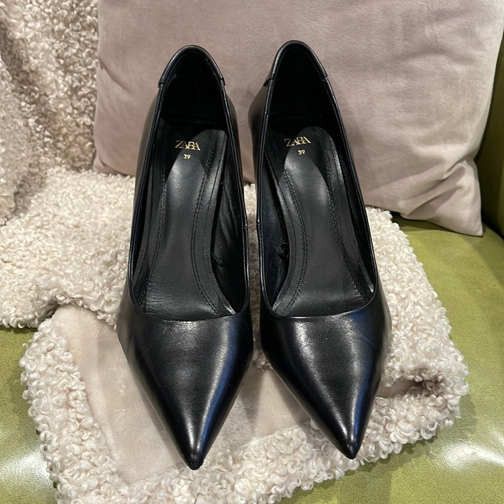 Zara Black Heels